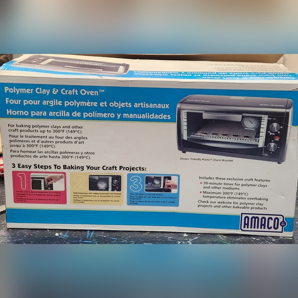 New Polymer Clay and Craft Oven